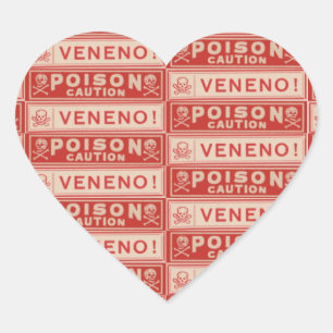 Vintage Poison Labels