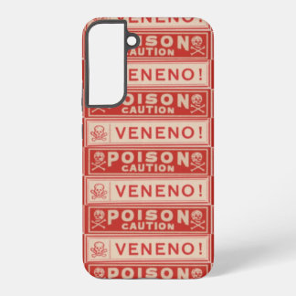 Vintage Poison Labels Samsung Galaxy S22+ Case