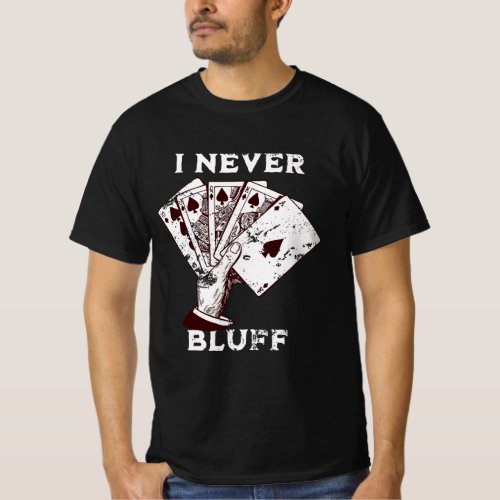 Vintage poker T_shirt