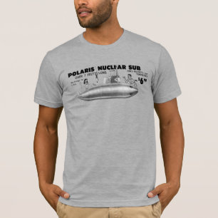 Vintage "Polaris Nuclear Sub" Comic Book Ad Shirt