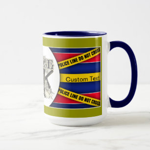 Vintage Police Officer Mug