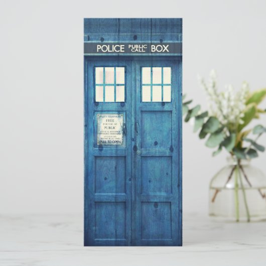 Vintage Police phone Public Call Box (Standing Front)