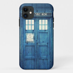 Vintage Police phone Public Call Box iPhone 11 Case