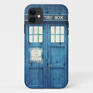 Vintage Police phone Public Call Box iPhone 11 Case