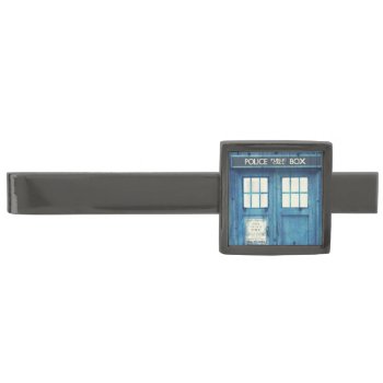 Vintage Police Phone Public Call Box Gunmetal Finish Tie Bar by jahwil at Zazzle