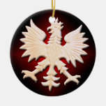 Vintage Polish Eagle Ornament at Zazzle