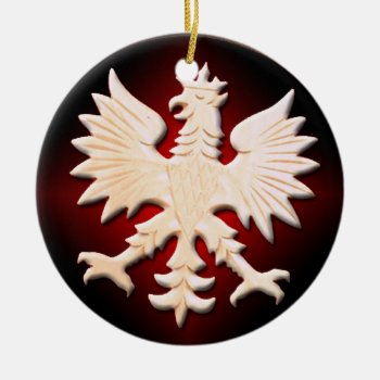 Vintage Polish Eagle Ornament by PolishPride at Zazzle