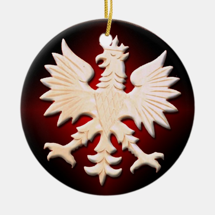 Vintage Polish Eagle Ornament Zazzle