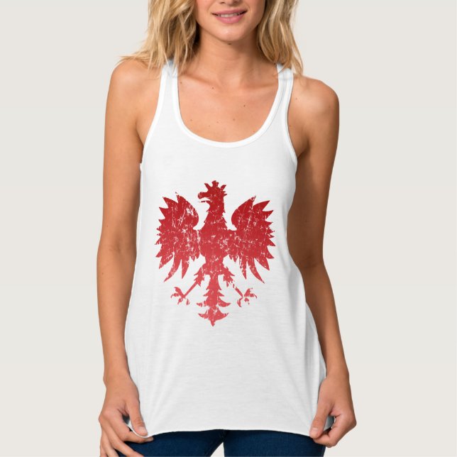 Vintage Polish Eagle Tank Top (Front)