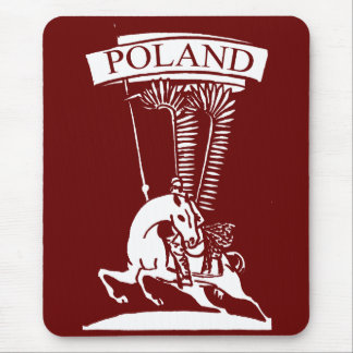 Vintage Polish Winged Hussar Mouse Pad