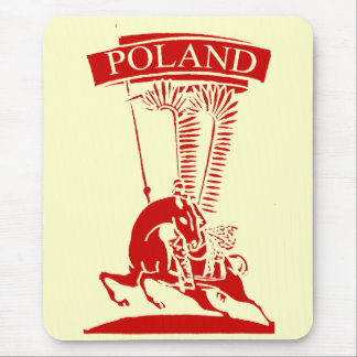 Vintage Polish Winged Hussar Mouse Pad