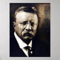 Vintage Political President Theodore Roosevelt