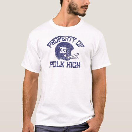 Vintage Polk High Football Shirt