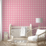 Vintage Polka Dots Pattern Pink Cream Nursery Deco Wallpaper<br><div class="desc">Create a sweet and timeless atmosphere in your nursery with this vintage-inspired polka dot wallpaper, featuring a soft pink and cream color palette. The delicate polka dot pattern adds a charming, retro feel that’s perfect for creating a cozy and soothing environment for your little one. Ideal for accent walls or...</div>