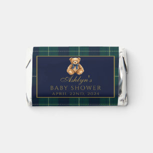 Vintage Polo Teddy Bear Chocolate Bar Favor