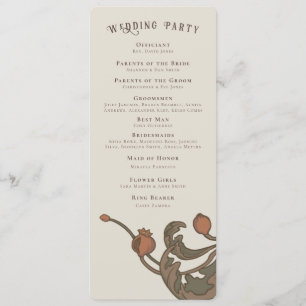 Vintage Pomegranate Fans Program