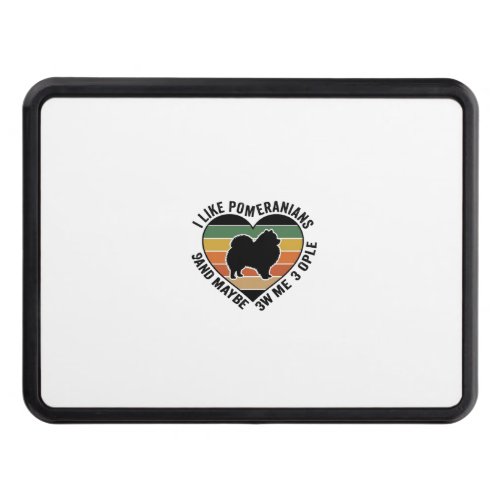 Vintage Pomeranian Heart Quote Dog Lover Shirt Des Hitch Cover