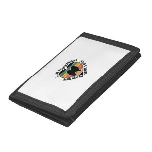 Vintage Pomeranian Heart Quote Dog Lover Shirt Des Trifold Wallet