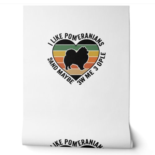 Vintage Pomeranian Heart Quote Dog Lover Shirt Des Wallpaper