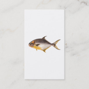 Vintage Pompano Fish - Game Fishes Template Blank Business Card