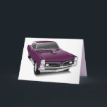 vintage pontiac gto greeting card<br><div class="desc">vintage pontiac gto greeting cards for all occasions.  And don't forget you can customize or order.</div>
