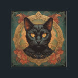 Vintage Pop Art Louis Wain Retro Style Cat<br><div class="desc">Vintage Pop Art Louis Wain Retro Style Cat</div>