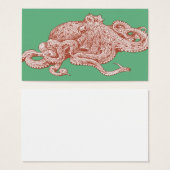 Vintage Pop Art Octopus (Front & Back)