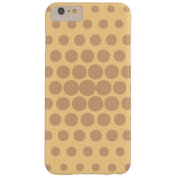 Vintage Pop Polka Dot Pattern Barely There iPhone 6 Plus Case