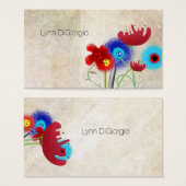 Vintage Poppies Blooming (Front & Back)