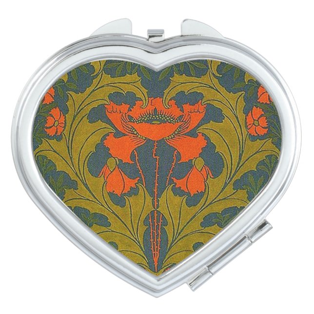 Vintage Poppies by Harry Napper Vanity Mirror (Front)