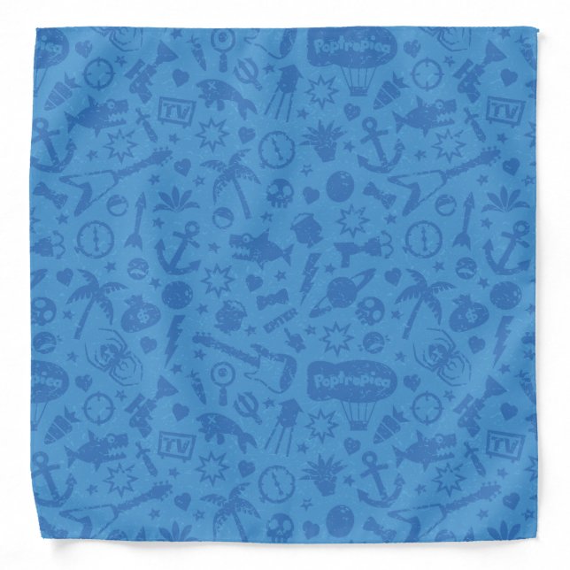 Vintage Poptropica Bandana (Front)