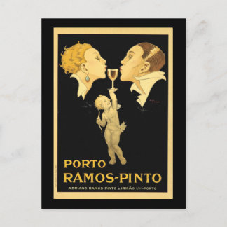 Vintage Port Advertisement Postcard