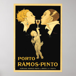 Vintage Port Advertisement Poster