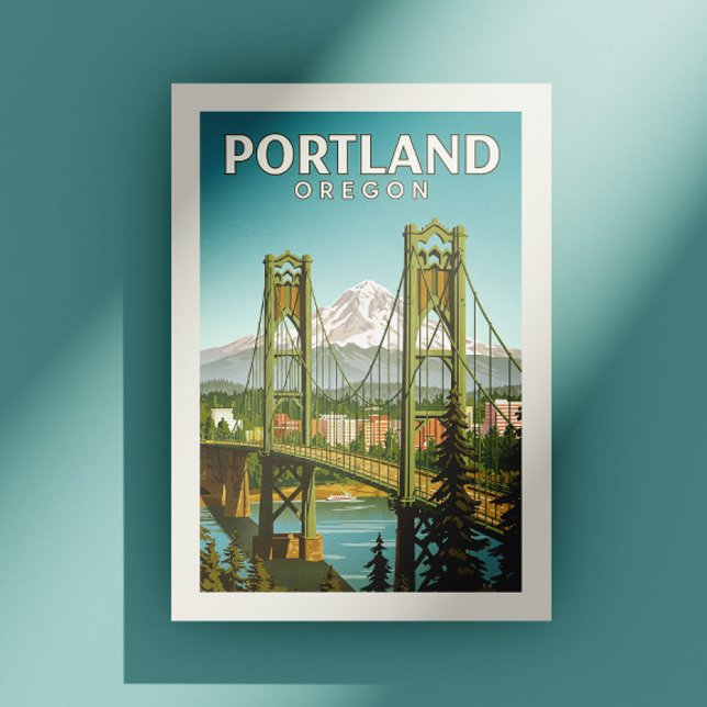 Vintage Portland Oregon Postcard (Creator Uploaded)