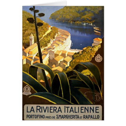 Vintage Portofino Italy (Front)