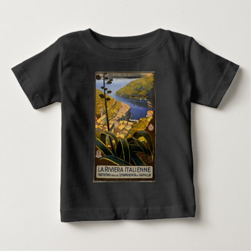 Vintage Portofino Italy Baby T_Shirt