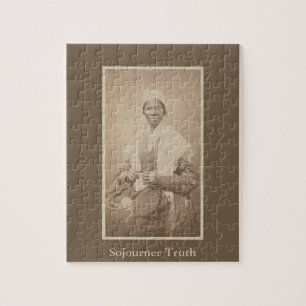 Vintage Portrait of Abolitionist Sojourner Truth Jigsaw Puzzle