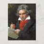 Vintage portrait of composer, Ludwig von Beethoven Postcard