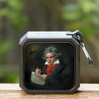 Vintage Portrait Of Ludwig Van Beethoven Bluetooth Speaker by encore_arts at Zazzle