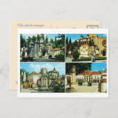 Vintage Portugal,  Coimbra, Multiview Postcard (Front/Back)