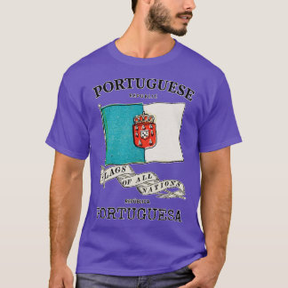 Vintage Portugal Country Flag T-Shirt
