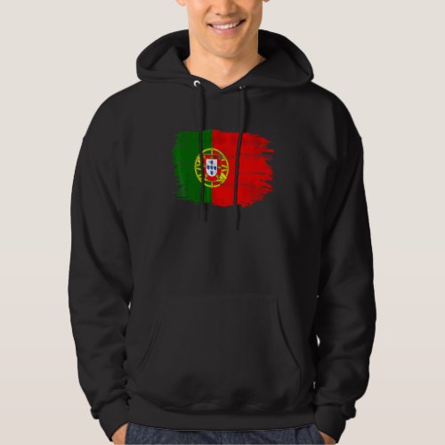 Vintage Portugal Flag For Portuguese   Hoodie