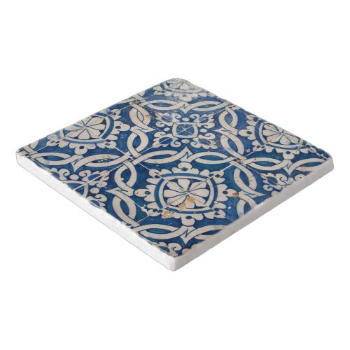 Vintage portuguese azulejo trivet