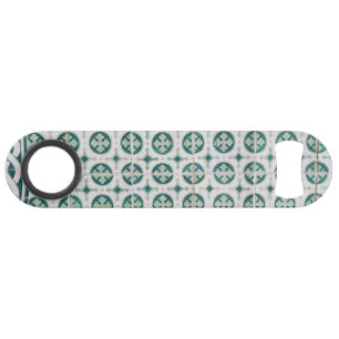 Vintage Portuguese Tile Bar Key