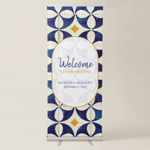 Vintage Portuguese Wedding Welcome Sign