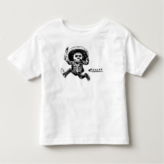 Vintage Posada Mexican Skeleton Knife Toddler T-shirt