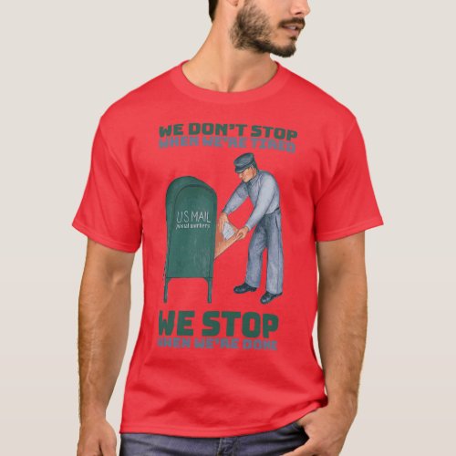 Vintage Postal Workers T_Shirt