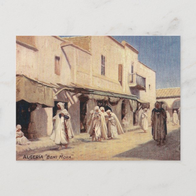 Vintage Postcard Algeria Beni Mora (Front)