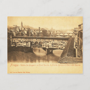 Vintage Postcard, Florence, Italy Postcard