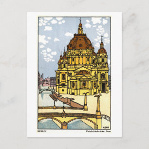Vintage Postcard of Berlin Cathedral in Germany